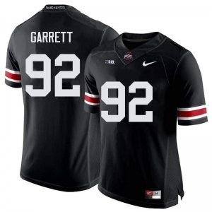 Men's Ohio State Buckeyes #92 Haskell Garrett Black Nike NCAA College Football Jersey Wholesale UCW7344VE
